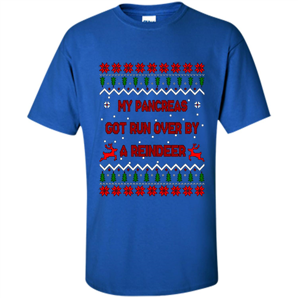 My Pancreas Got Run Over By A Reindeer Diabetes Christmas sweater PINGPONG