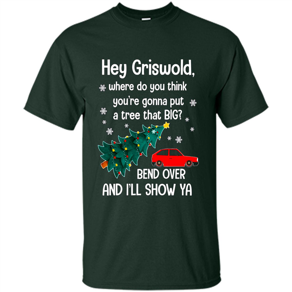 Hey Griswold Where Do You Think You’re Gonna Put A Tree Christmas PING PONG