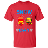 Snow Day Shirt For Los Angeles Angels Vs Minion Fans pingpong