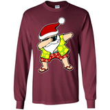 Dabbing Santa Christmas In July 1 - Long Sleeve T-Shirt