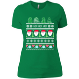 Ugly Merry Christmas Tree Santa Snowflakes
