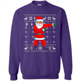 Flossing Santa Christmas Ugly Sweater Style Pajama Xmas Gift - Sweatshirt