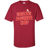 Funny Christmas Clothes - Santas Favorite Chef - Shirt