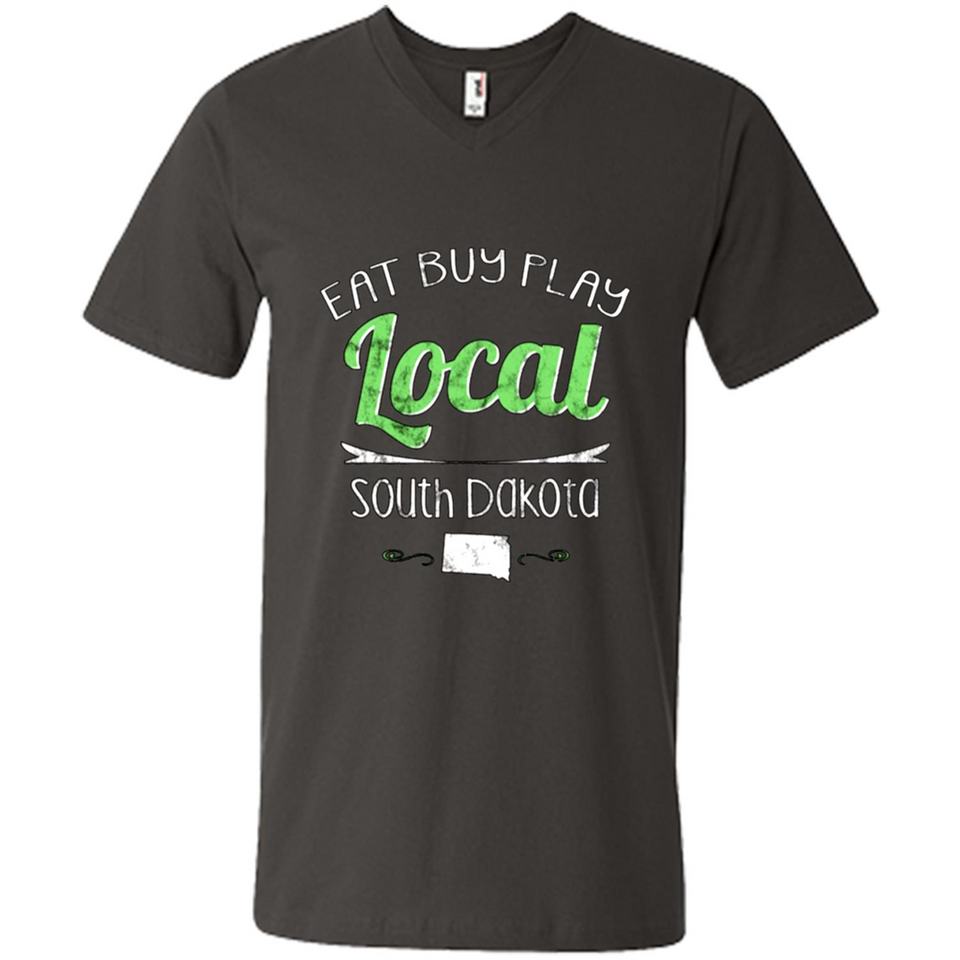 Eat Buy Play Local South Dakota Distressed PING PONG