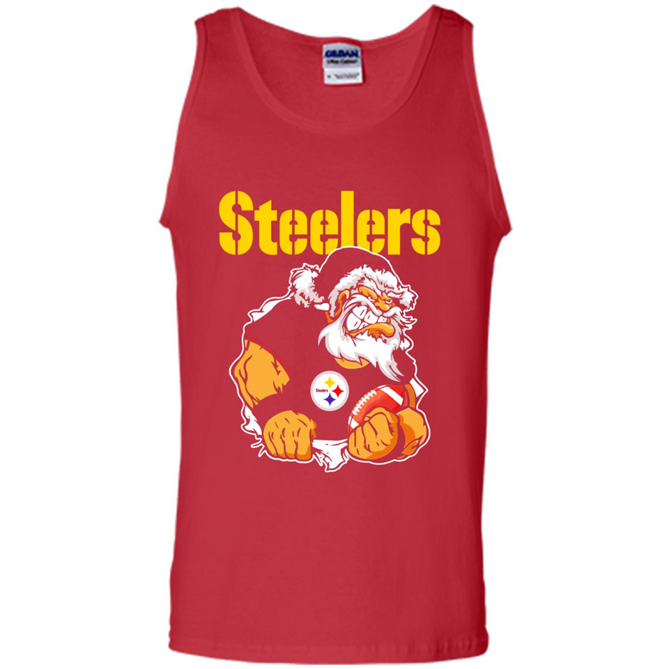 Grumpy Santa Claus Pittsburgh Steelers Football Team PINGPONG