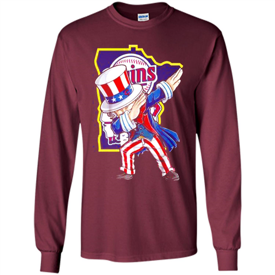MLB MINNESOTA TWINS UNCLE SAM DABBING INDEPENDENCE DAY