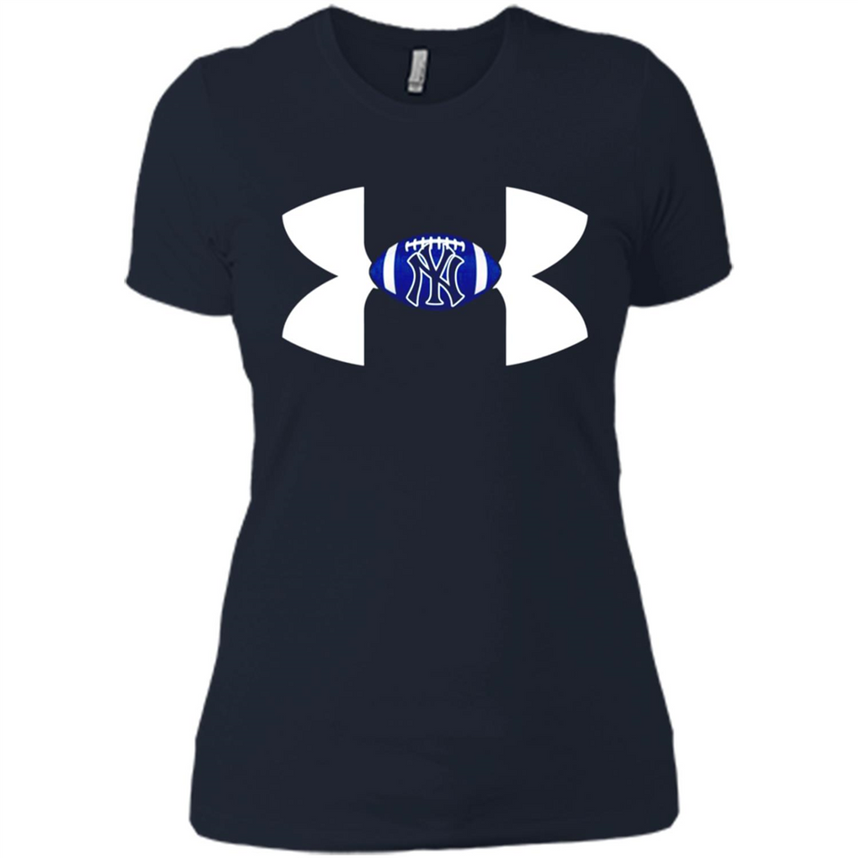 New York Yankees Under Armour Logo - Ladies' Boyfriend T-Shirt