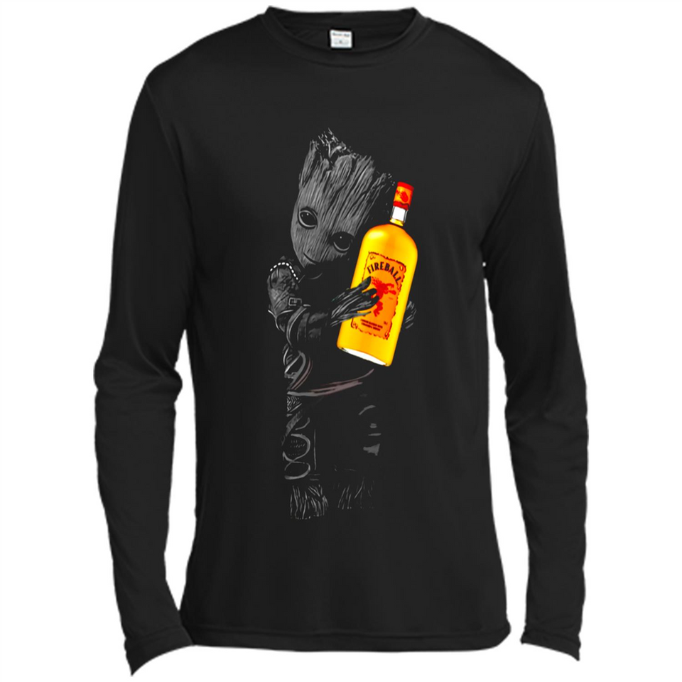 Groot hug Fireball Cinnamon Whisky PING PONG