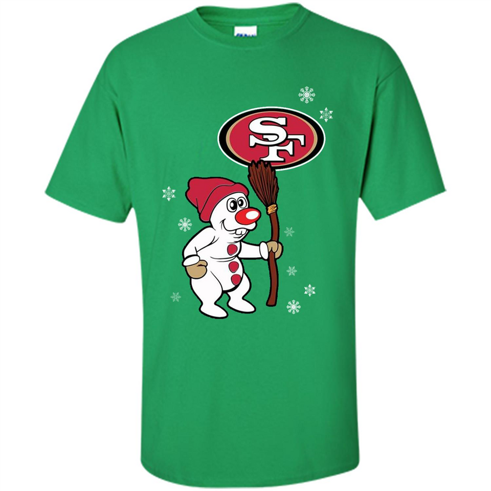 San Francisco 49ers Snowman