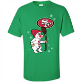 San Francisco 49ers Snowman