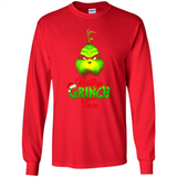 Resting Grinch Face Shirt PINGPONG - Long Sleeve T-Shirt