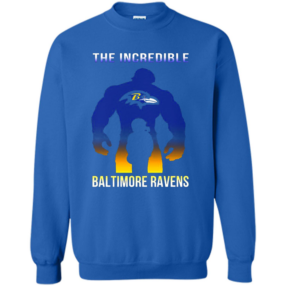 The Incredible Baltimore Ravens Hulk NFL Football