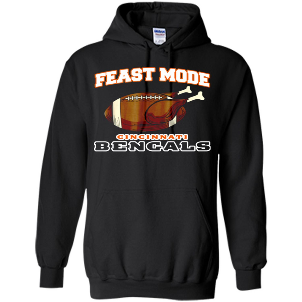Feast Mode Bengals Shirt - Cincinnati Turkey Thanksgiving