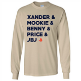 Baseball Favorite Players - Long Sleeve T-Shirt