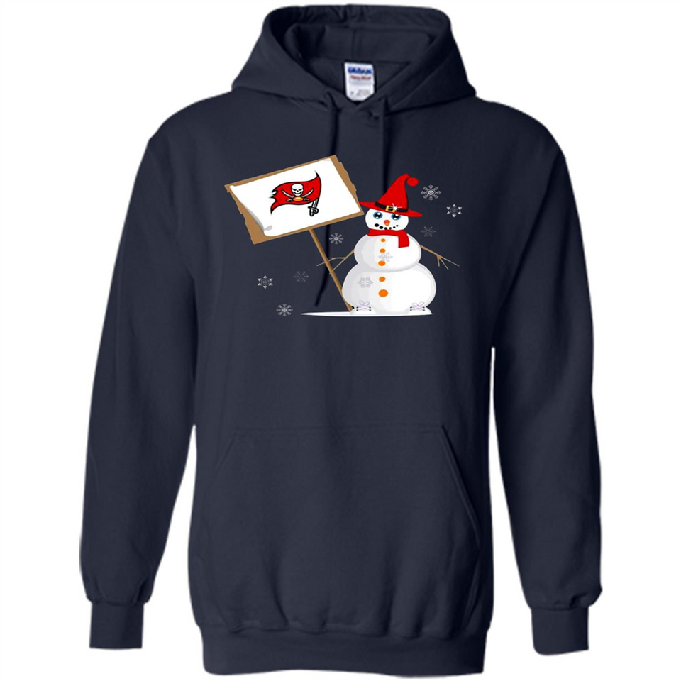 Tampa Bay Buccaneers Snowman Funny