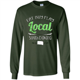 Eat Buy Play Local South Dakota Distressed PING PONG