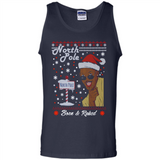 North Pole Born and Raised Shirt, Merry Xmas Ugly Christmas - Tank Top