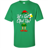 Let's Get Elfed Up Drinking Beer Christmas PINGPONG