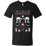 Star Wars Icons Funny Ugly Christmas - Men's V-Neck