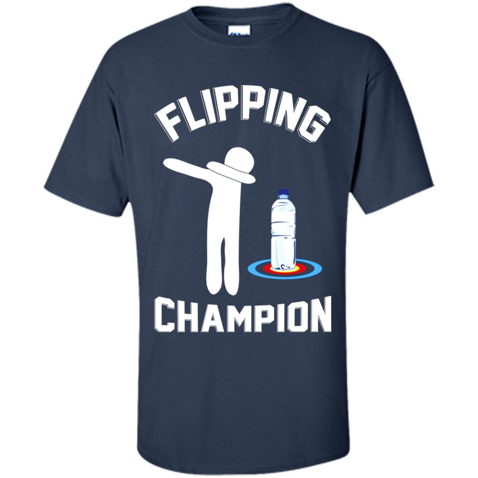 Water Bottle Flipping Tshirt Dabbing Flipping Champion - Shirt