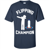 Water Bottle Flipping Tshirt Dabbing Flipping Champion - Shirt