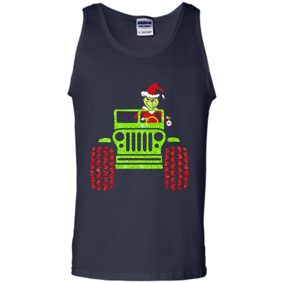 Grinch Jeep Christmas