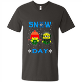 Snow Day Shirt For Dallas Stars Vs Minion Fans pingpong