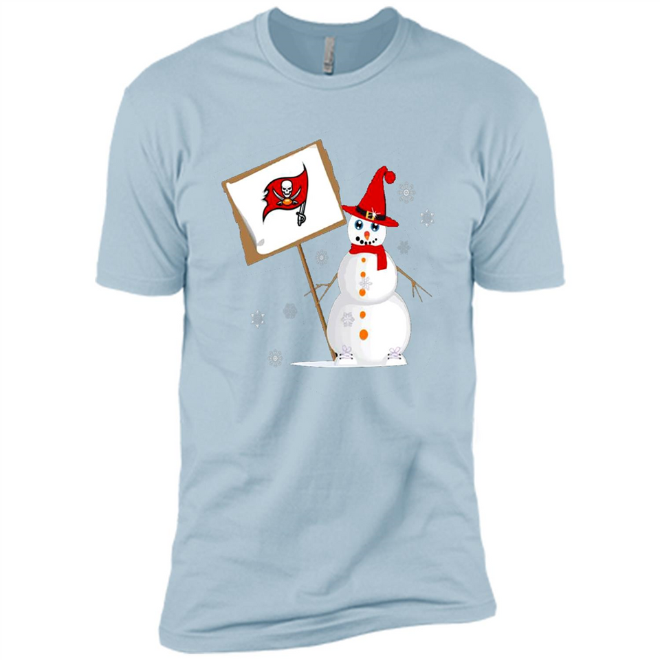 Tampa Bay Buccaneers Snowman Funny