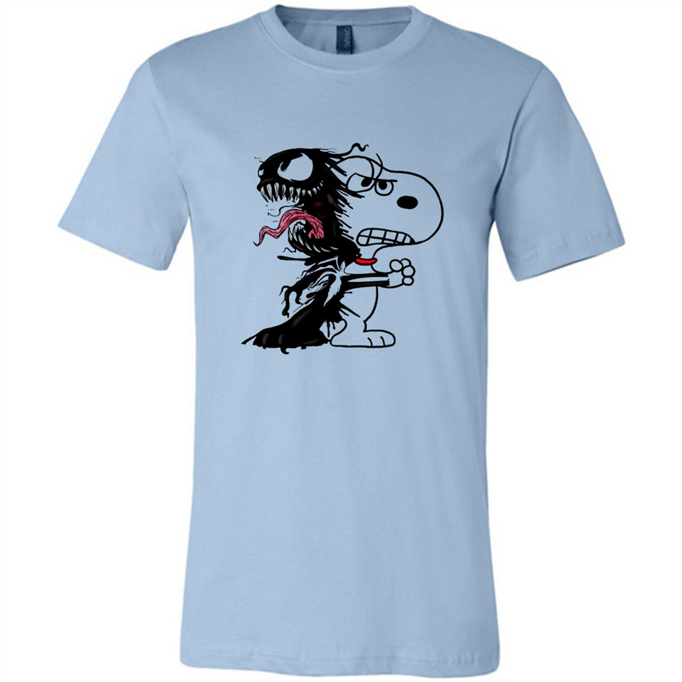 Venom Snoopy MERCHCUTE - Canvas Unisex T-Shirt