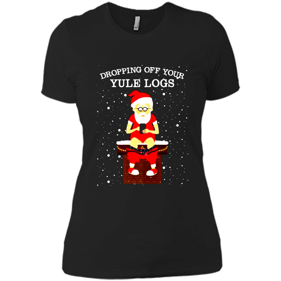Santa Dropping Off Your Yule Logs