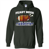 Feast Mode Chargers Shirt - San Diego Turkey Thanksgiving