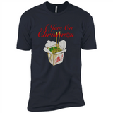 Christmas Ugly Sweater A Jew On Christmas - Premium Short Sleeve T-Shirt