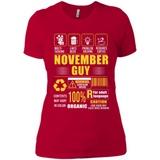 November Guy Multitasking - Ladies' Boyfriend T-Shirt