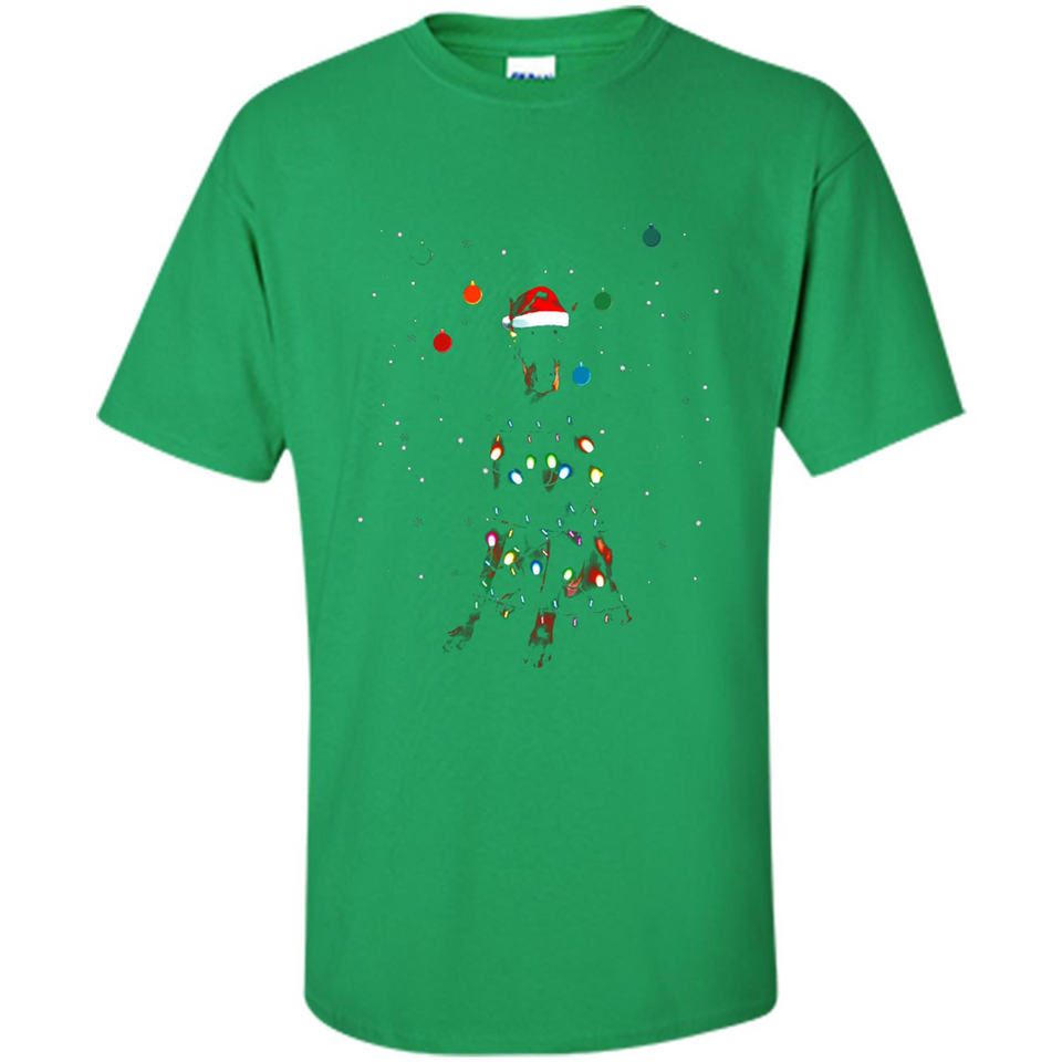 Doberman Santa Lights Christmas Dog Xmas Sweatshirt - Shirt