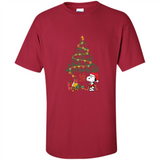 Snoopy-Woodstock-Christmas-tree-for-unto-you-is-born-this-day