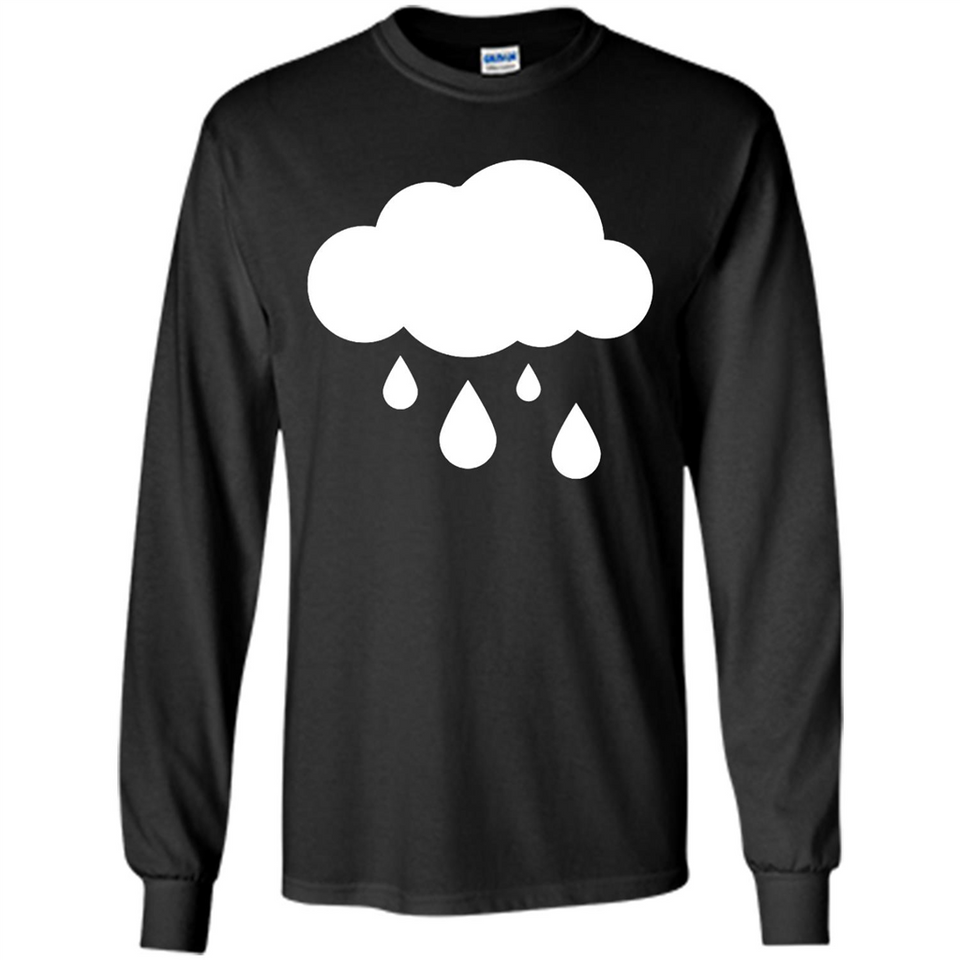Rain Graphic Funny Black mugs PINGPONG - Long Sleeve T-Shirt