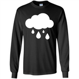 Rain Graphic Funny Black mugs PINGPONG - Long Sleeve T-Shirt