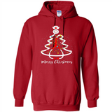 Christmas tree Nurse merry Christmas - Hoodie