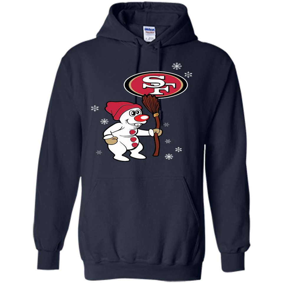 San Francisco 49ers Snowman