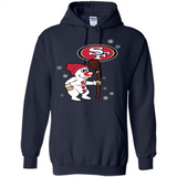 San Francisco 49ers Snowman