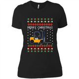 Merry Christmas Forklift ugly sweatshirt PINGPONG