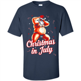 Christmas In July - Funny Dancing Santa - Shirt