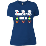 Christmas Crew Gifts Santa Elves Reindeer - Ladies' Boyfriend T-Shirt