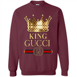 Cover your body with amazing King Crown Gucci Logo Black PING PONG