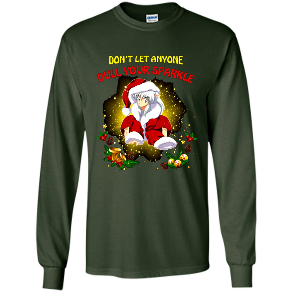 InuYasha Santa Don't Let Anyone Dull Your Sparkle Christmas