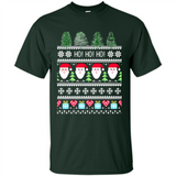 Ugly Merry Christmas Tree Santa Snowflakes