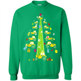Tractor Car Christmas Tree T-shirt For Drivers