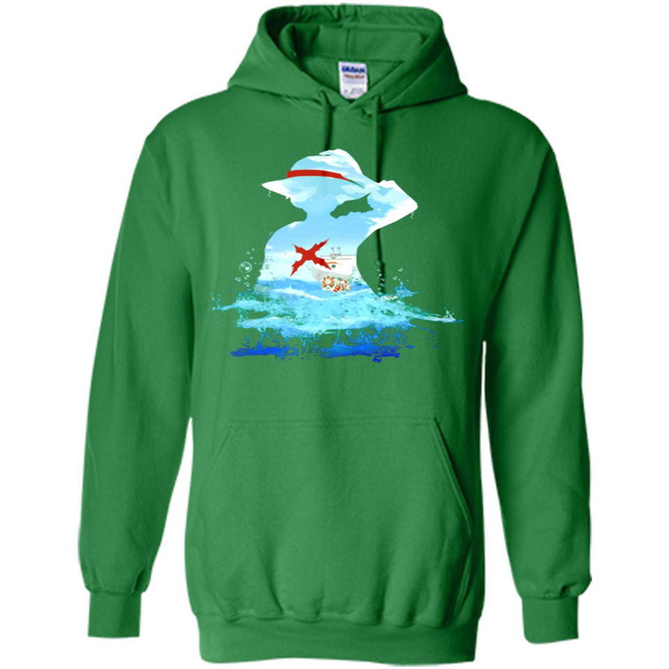 Luffy sea 2 - Hoodie