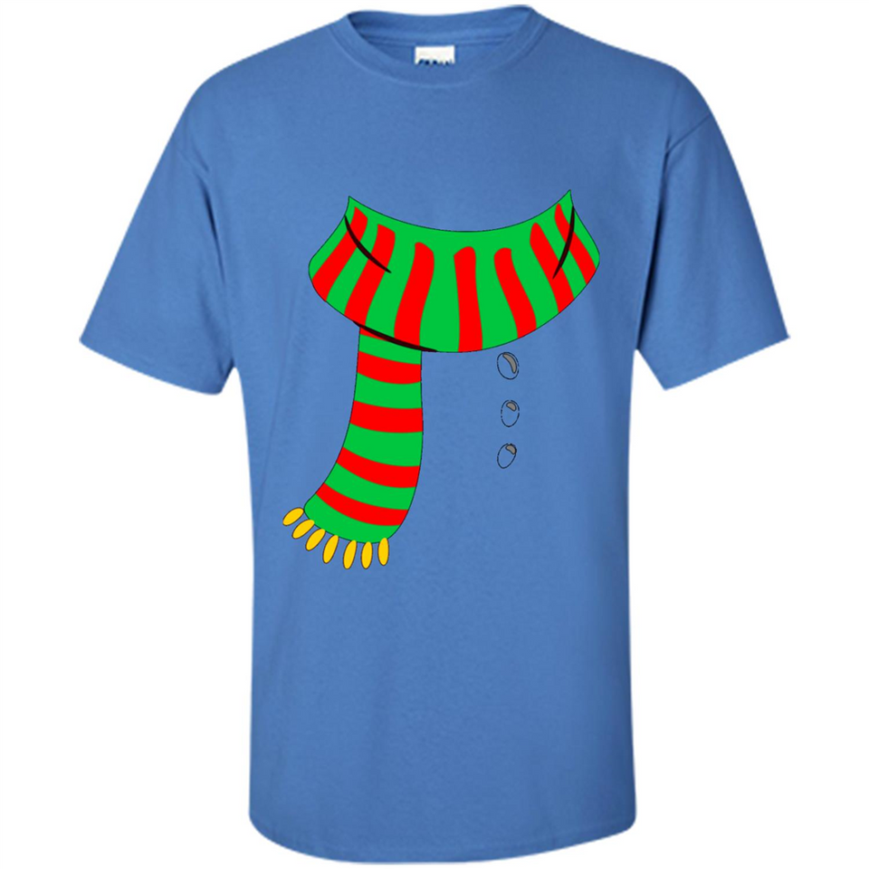 Snowman Scarf Costume T-shirt Christmas
