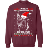 Morning Person Dutch Shepherd Funny Xmas - Sweatshirt